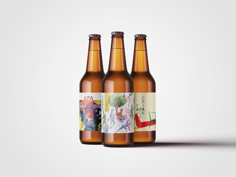 <span style = 'font-size:120%; font-weight: bold;'>Cervejas Brewger</span><br>O escritório Designo Design desenvolveu uma ação comemorativa, em que foram criados 10 rótulos conceituais de cerveja, b...
