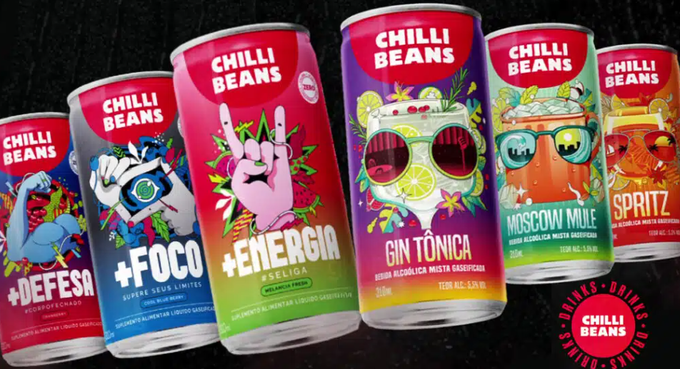 <span style = 'font-size:120%; font-weight: bold;'>Chilli Drinks: Chilli Beans ingressa no ramo de bebidas</span><br>o Chilli Mob Cruise, a convenção anual da maior marca de óculos escuros da América Latina, que se tornou um verdadeiro e...