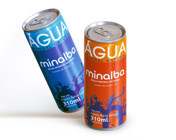 <span style = 'font-size:120%; font-weight: bold;'>Minalba - lata de alumínio</span><br>Agora, além das garrafas plásticas, o consumidor vai encontrar água mineral da marca Minalba em latas de alumínio.

A ...