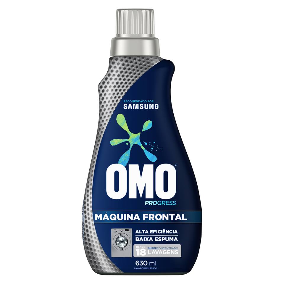 <span style = 'font-size:120%; font-weight: bold;'>Lava-roupas Omo para máquina frontal</span><br>A Unilever traz para o mercado Omo Progress+ Máquina Frontal. O detergente líquido foi especialmente desenvolvido para m...