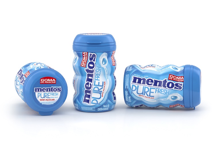 <span style = 'font-size:120%; font-weight: bold;'>Mentos garrafa versão big</span><br>Desde 2007, quando foi lançado o formato garrafa com 28 gomas de mascar, Mentos ganhou diversos sabores. 

Agora, a ma...