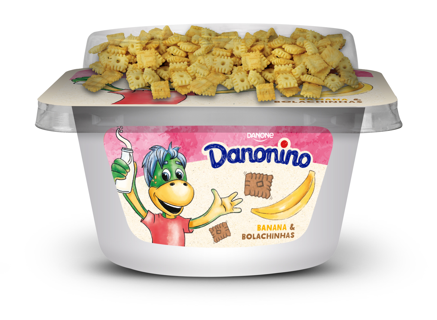 <span style = 'font-size:120%; font-weight: bold;'>Danoninho Topper</span><br>A Danone traz para o mercado com o novo Danonino Topper, um queijinho fresco que traz bolachinhas no topo para adicionar...