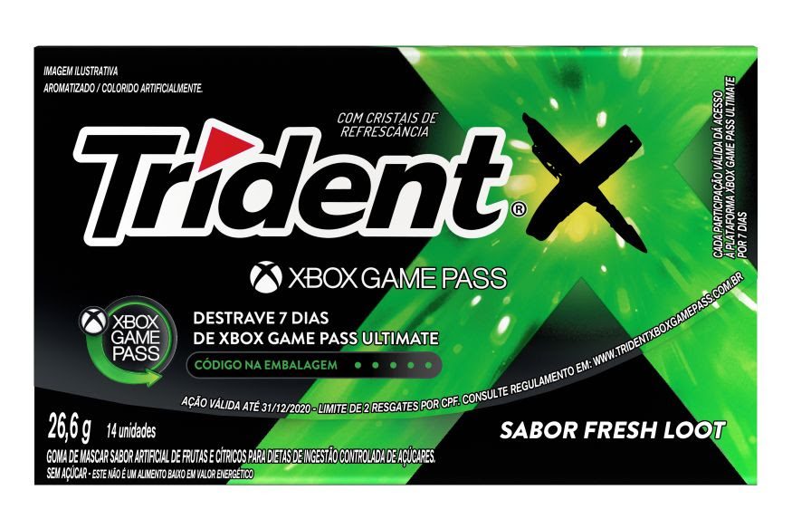 <span style = 'font-size:120%; font-weight: bold;'>Trident Xbox</span><br>Em uma iniciativa inédita, Trident se une com Xbox Game Pass para oferecer sete dias de experiência em jogos com um catá...