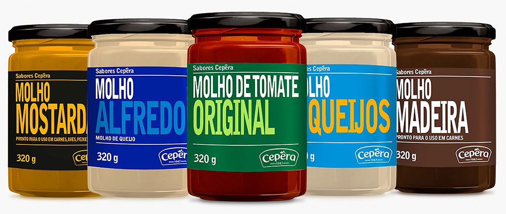 <span style = 'font-size:120%; font-weight: bold;'>Linha Molhos Sabores Cepêra</span><br>Sabe aquele prato saboroso, típico de restaurante, mas com um toque especial de receita caseira e com praticidade e exce...