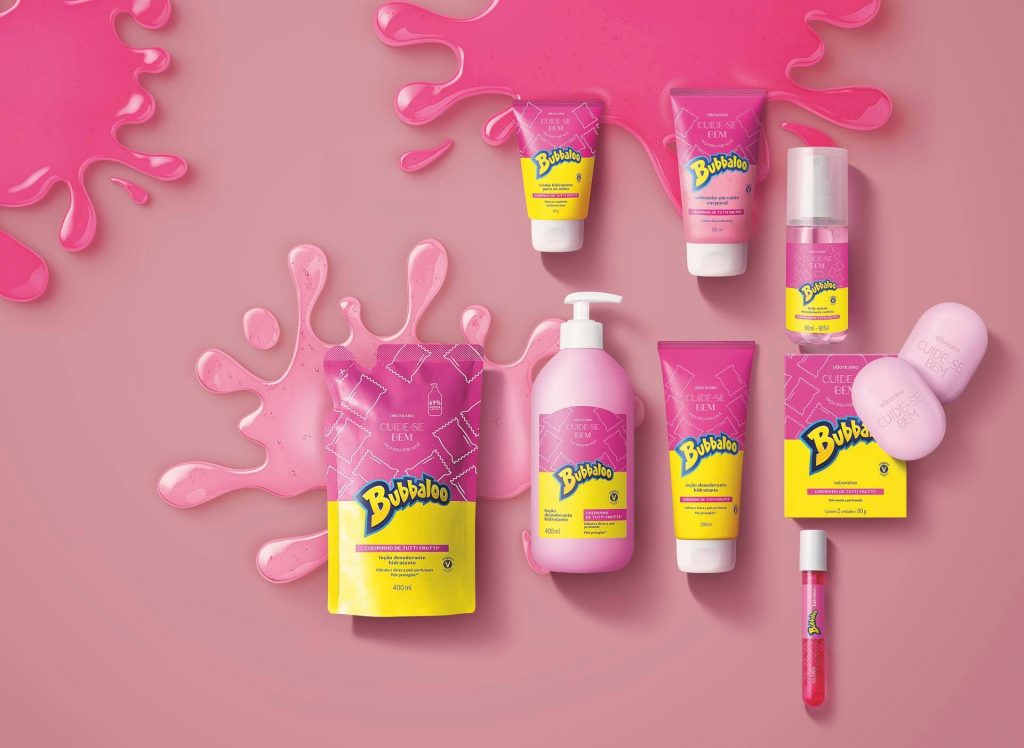 <span style = 'font-size:120%; font-weight: bold;'>O Boticário e Mondelez International lançam edição da linha Cuide-se Bem Bubbaloo</span><br>A Chivas Brothers apresenta uma coleção especial do uísque Royal Salute envelhecido por um período mínimo de 21 anos. A ...