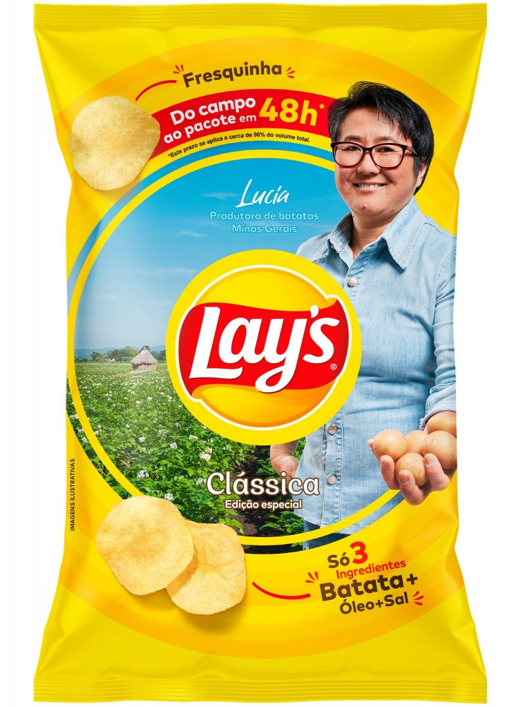 <span style = 'font-size:120%; font-weight: bold;'>Lay’s leva produtores para embalagens de batatas</span><br>O design do conjunto garrafa (frasco de perfume) e tampa (flor) incita o consumidor sobre o que esperar do novo Comfort,...