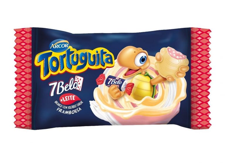 <span style = 'font-size:120%; font-weight: bold;'>Arcor - Tortuguita 7Belo ação de co-branding</span><br>A Arcor uniu duas de suas marcas em uma ação de co-branding. Tortuguita 7Belo chega ao mercado com o recheio sabor framb...