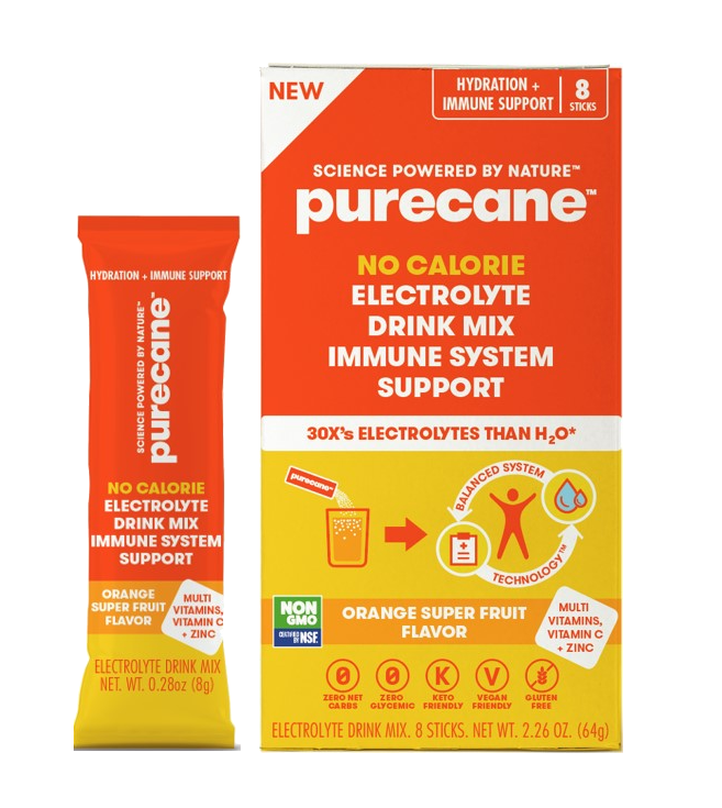 <span style = 'font-size:120%; font-weight: bold;'>Purecane - Embalagem informativa</span><br>A embalagem do Electrolyte drink Mix foi criada levando em conta as necessidades dos consumidores ao entregar informação...