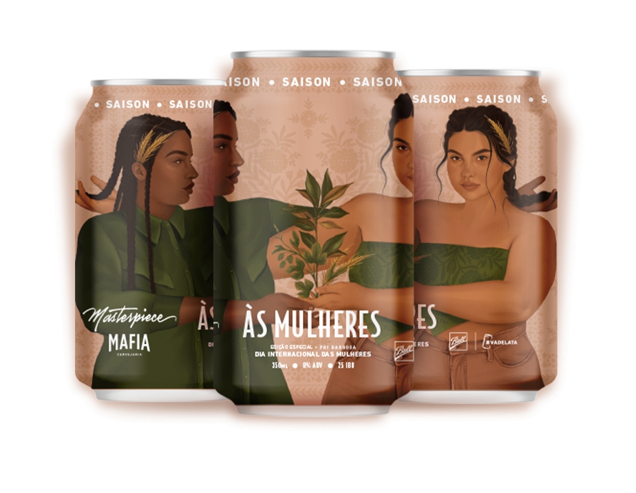 <span style = 'font-size:120%; font-weight: bold;'>Cervejarias Masterpiece e Mafia - produção 100% feminina em edição especial</span><br>“Às Mulheres”, cerveja especial em comemoração ao Mês das Mulheres, chega ao mercado. A bebida é resultado de uma produç...