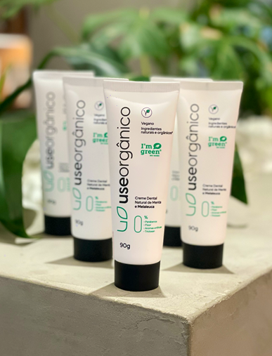 <span style = 'font-size:120%; font-weight: bold;'>Use Orgânico - creme dental natural e vegano </span><br>Invenção japonesa, o café em lata vem ganhando espaços na Europa e América do Norte nos últimos anos e chega agora ao Br...