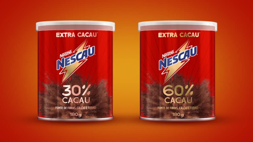 <span style = 'font-size:120%; font-weight: bold;'>Nestlé lança linha Nescau Extra Cacau 30% e 60%</span><br>Presente no lar dos brasileiros há mais de 9 décadas, a Nestlé amplia o portfólio de Nescau e apresenta duas novidades, ...
