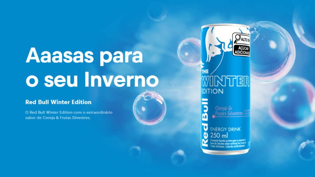 <span style = 'font-size:120%; font-weight: bold;'>Red Bull cria sabor Cereja e Frutas Silvestres para o inverno</span><br>Com o fim do verão já é possível sentir o inverno chegando, principalmente com os lançamentos da temporada, como é o cas...