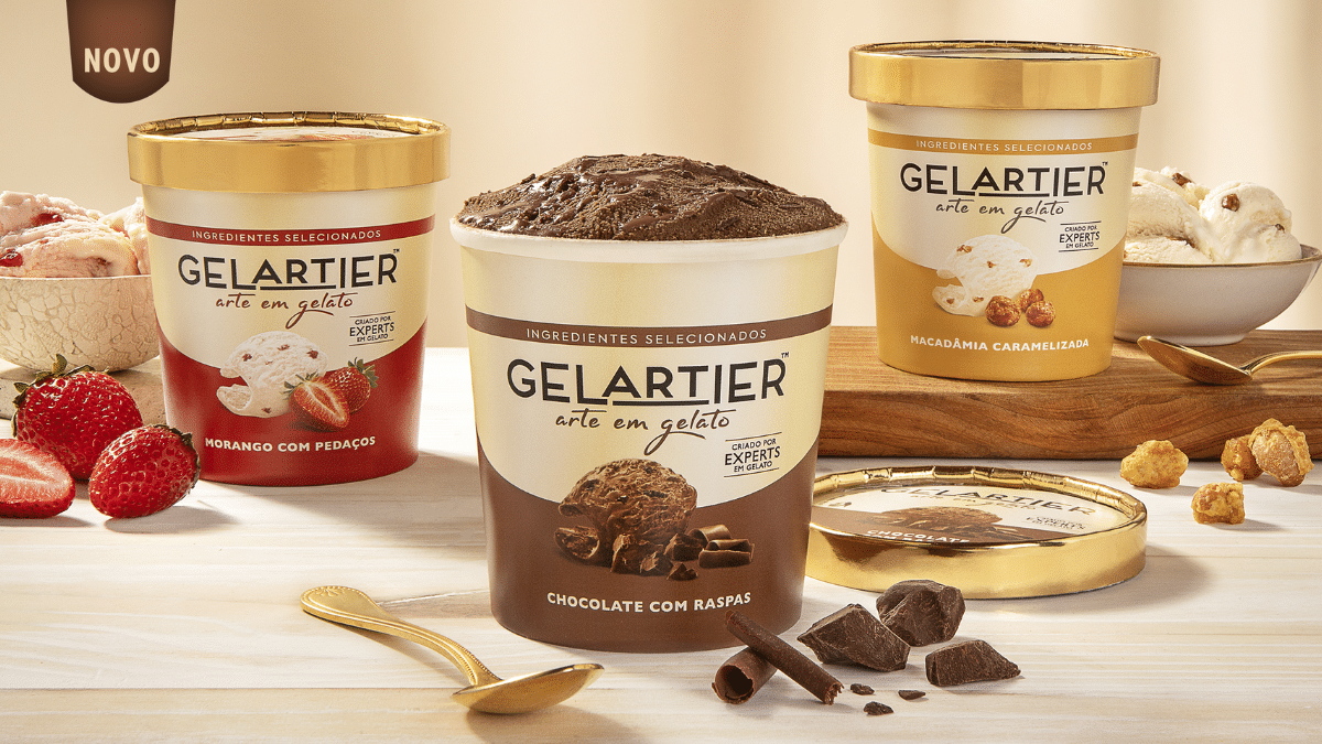 <span style = 'font-size:120%; font-weight: bold;'>Gelartier: nova marca de gelatos da Unilever</span><br>A Unilever, que conta com algumas marcas como Tablito, Chicabon, Cornetto, Magnum e Fruttare, agora expande seu portfóli...