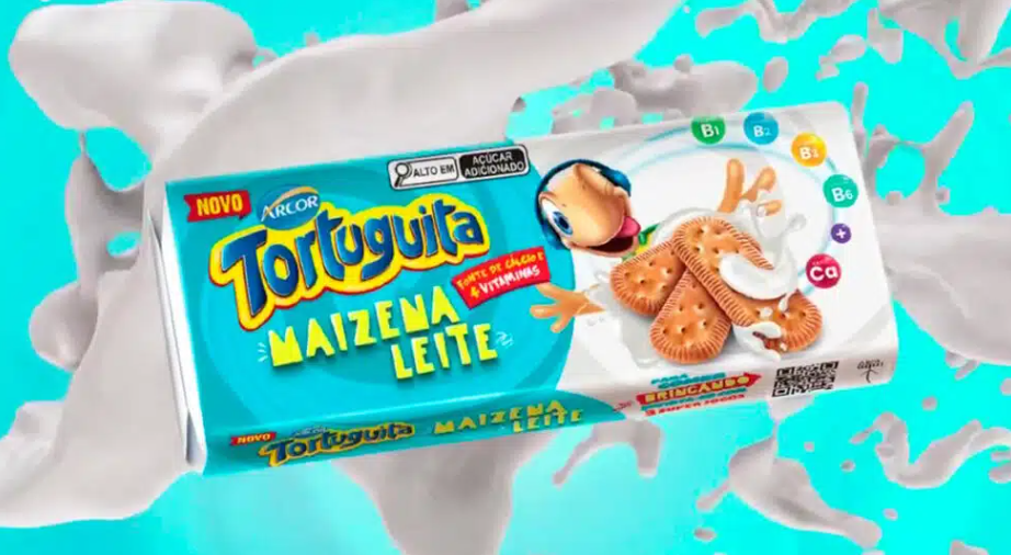 <span style = 'font-size:120%; font-weight: bold;'>Arcor traz novo biscoito Maizena Tortuguita sabor leite</span><br>Depois de apresentar dois novos lançamentos, a Arcor anunciou a chegada de mais um integrante que acaba de sair do forno...