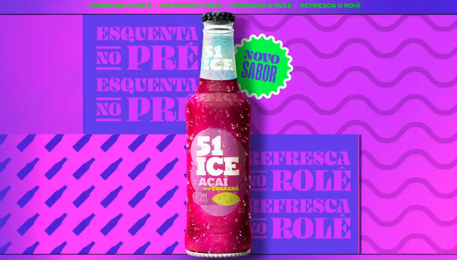 <span style = 'font-size:120%; font-weight: bold;'>51 Ice, bebida pronta para beber produzida pela Cia. Müller </span><br>51 Ice, bebida pronta para beber produzida pela Cia. Müller de Bebidas, lança produto inspirado em sabores refrescantes ...