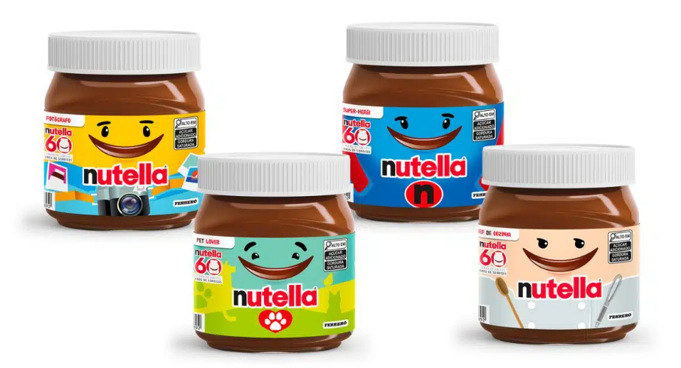 <span style = 'font-size:120%; font-weight: bold;'>Nutella apresenta novas embalagens em comemoração aos 60 anos da marca</span><br>A Nutella, marca pertencente ao Grupo Ferrero, comemorou 60 anos no último mês. Com isso, a companhia preparou uma série...