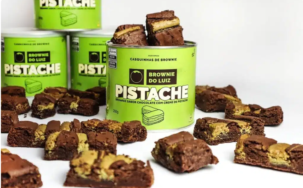 <span style = 'font-size:120%; font-weight: bold;'>Brownie do Luiz traz novo sabor Pistache</span><br>Se você acompanha as tendências de sabores, deve ter ficado sabendo que o Pistache virou item de luxo no mercado gastron...