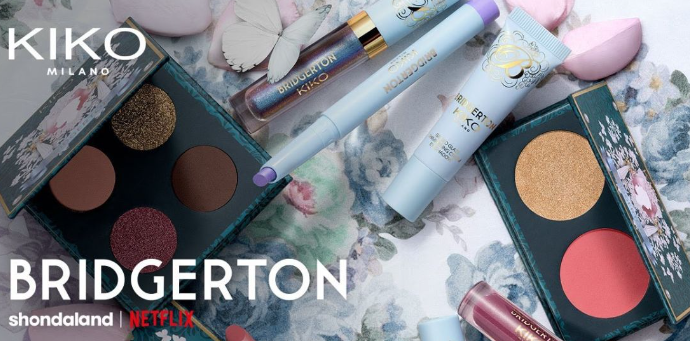 <span style = 'font-size:120%; font-weight: bold;'>Kiko Milano lança linha de maquiagens inspiradas em Bridgerton</span><br>Na última quinta-feira (16), os fãs de Bridgerton puderam conferir a primeira parte da 3ª temporada da série. Para celeb...