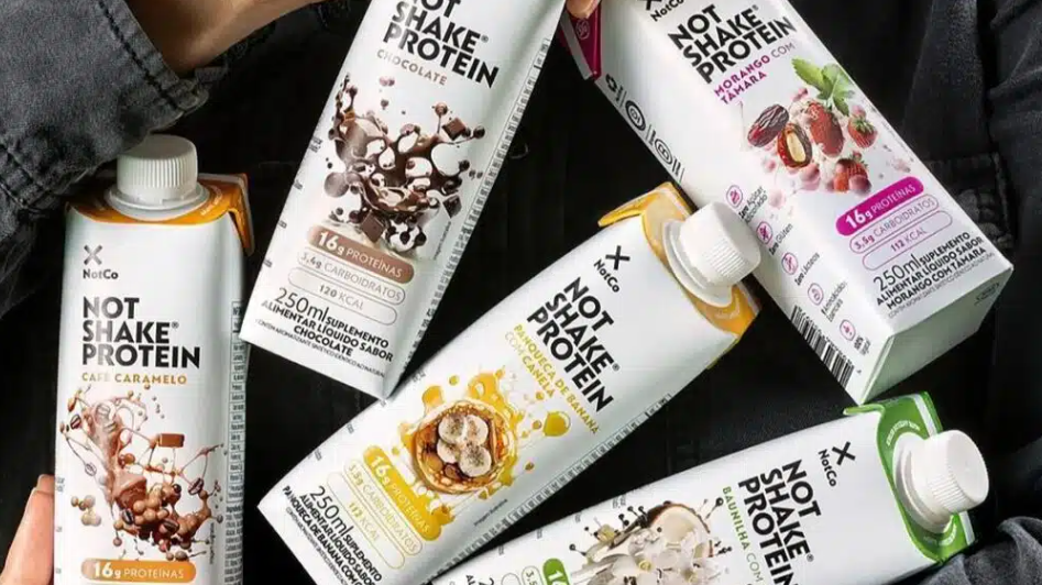 <span style = 'font-size:120%; font-weight: bold;'>NotCo lança linha NotShake Protein</span><br>Depois de analisar 35 bebidas proteicas de 8 marcas que atuam nesse mercado, a NotCo constatou que mais da metade (54%) ...
