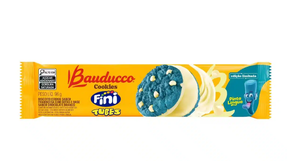 <span style = 'font-size:120%; font-weight: bold;'>Bauducco e Fini trazem Cookies Tubes Pinta Língua</span><br>A parceria entre Fini e Bauducco continua rendendo ótimos frutos para ambas as marcas. A collab, que começou em um lança...