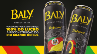 <span style = 'font-size:120%; font-weight: bold;'>Baly lança edição especial de energético com 100% do lucro destinado à reconstrução do RS</span><br>Baly lança edição especial de energético com 100% do lucro destinado à reconstrução do RS

Não basta ver ou ouvir fala...