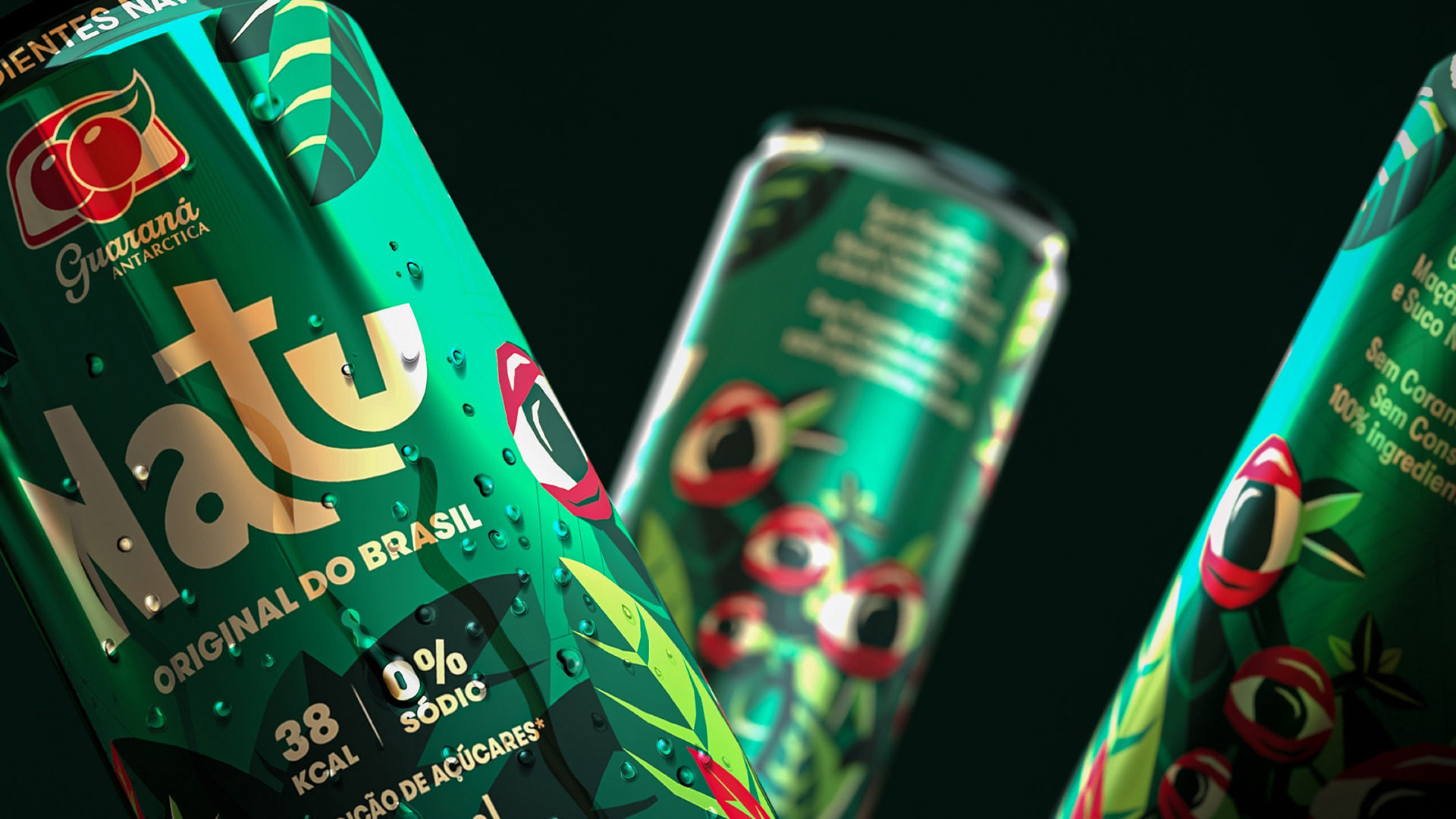 <span style = 'font-size:120%; font-weight: bold;'>Guaraná Antarctica Natu</span><br>Expande o universo visual do Guaraná Antarctica, potencializando significados e territórios criando um novo mercado. Agr...