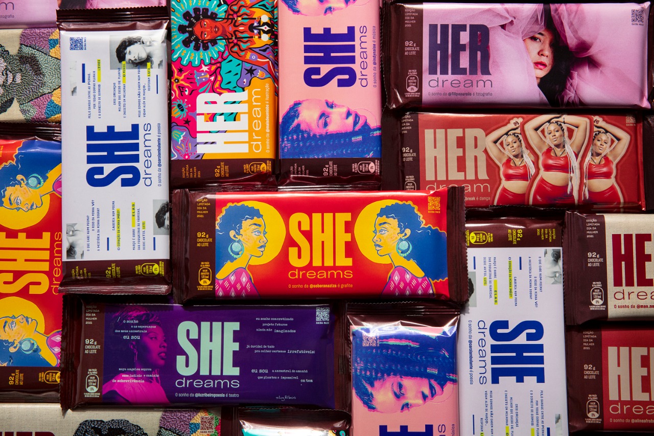 <span style = 'font-size:120%; font-weight: bold;'>She Dreams e Her Dream</span><br>Pelo segundo ano consecutivo, a Hershey’s do Brasil traz a campanha “HerShe” para o Dia Internacional da Mulher, este an...