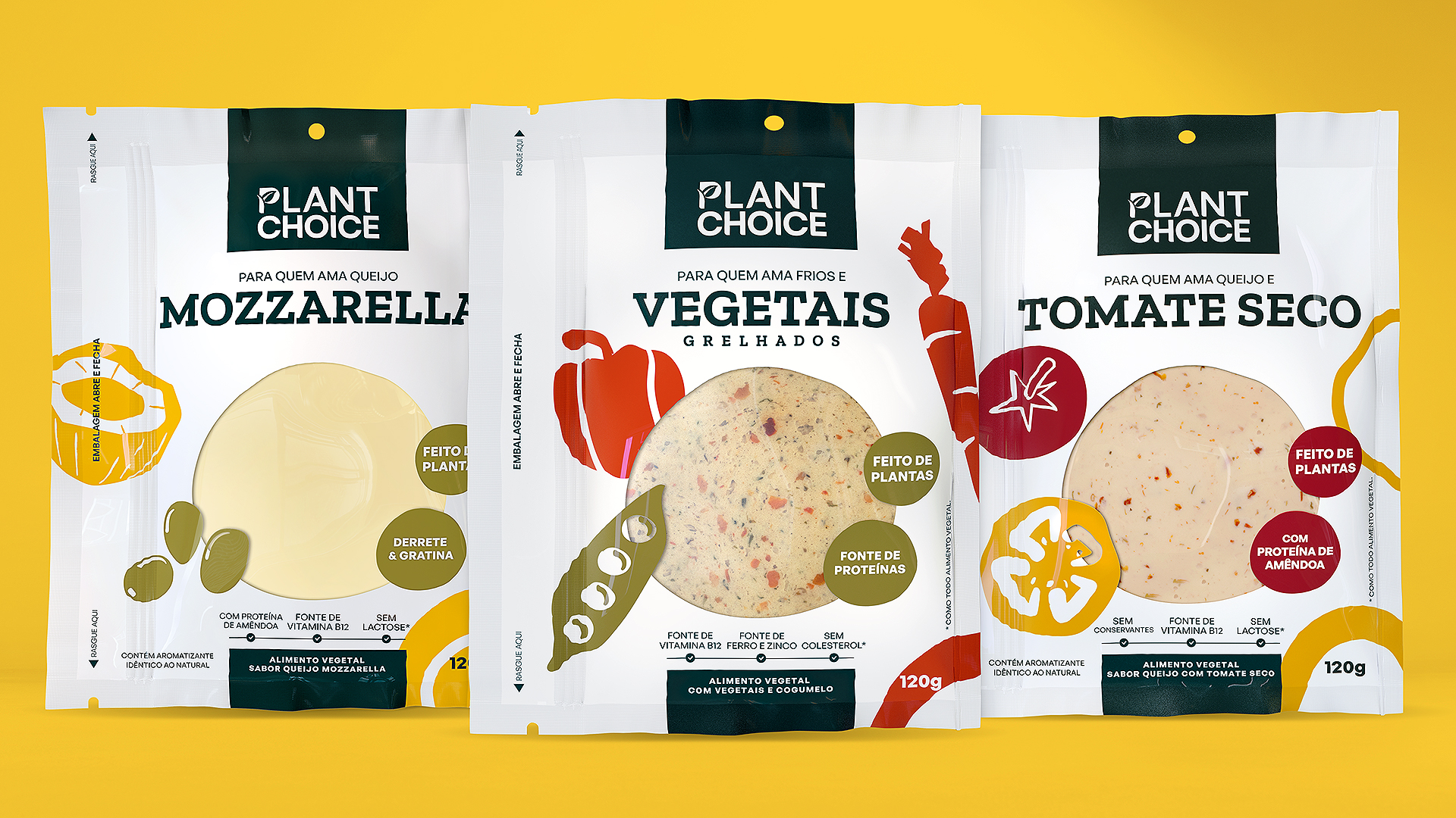 <span style = 'font-size:120%; font-weight: bold;'>Plant Choice</span><br>Plant Choice é uma marca de produtos feitas à base de plantas e vegetais, adotamos uma estética minimalista, equilibrand...