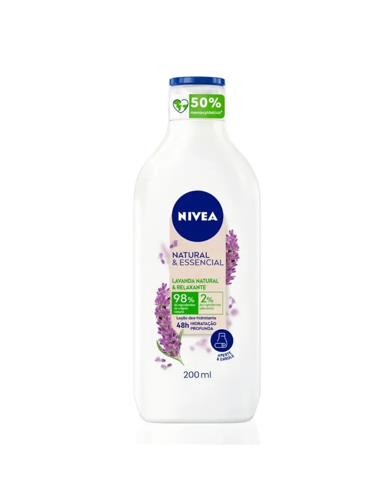 <span style = 'font-size:120%; font-weight: bold;'>Nivea Hidratante Natural & Essencial</span><br>Em resposta à demanda dos consumidores por produtos mais sustentáveis, a Nivea desenvolveu uma inovação: uma embalagem p...