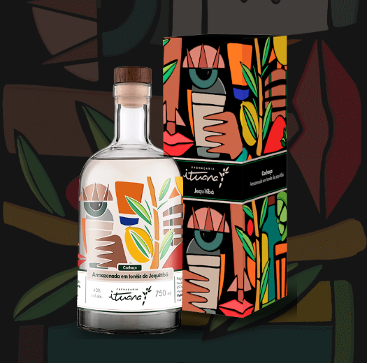 <span style = 'font-size:120%; font-weight: bold;'>Embalagem Cachaça Ituana</span><br>A marca Ituana compara a produção de suas cachaças a uma verdadeira obra de arte. A gestão da terra é feita de forma res...