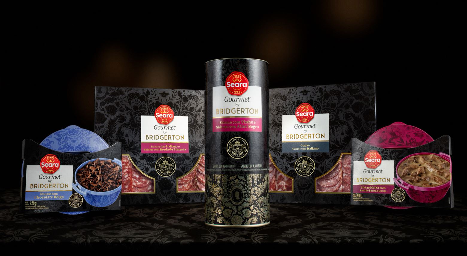 <span style = 'font-size:120%; font-weight: bold;'>Seara Alimentos</span><br>Design Gráfico - Família de produtos