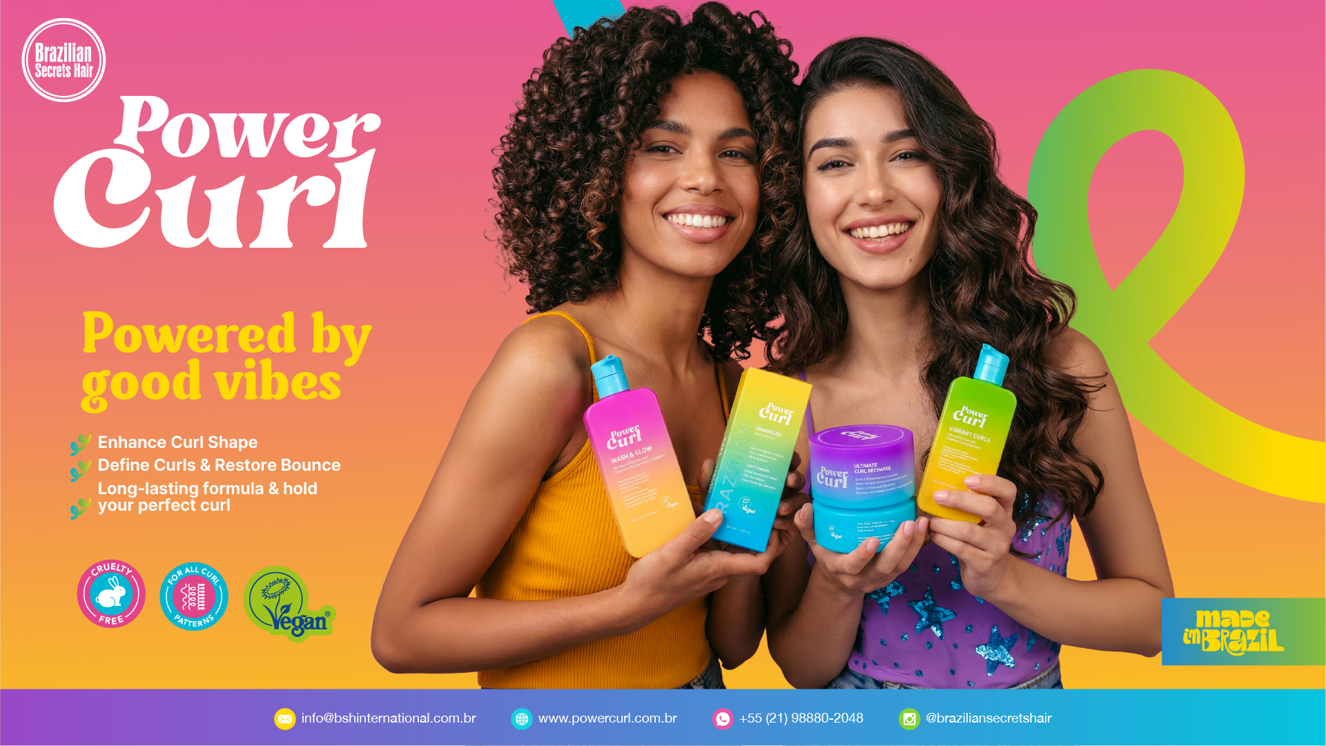 <span style = 'font-size:120%; font-weight: bold;'>Brazilian Secrets Hair</span><br>Estratégica - Exportação